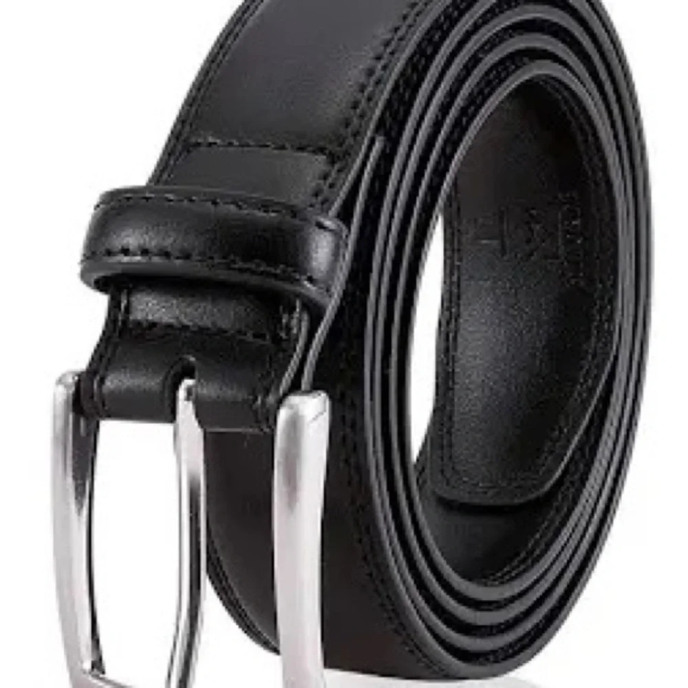 KM Legend black leather belt
